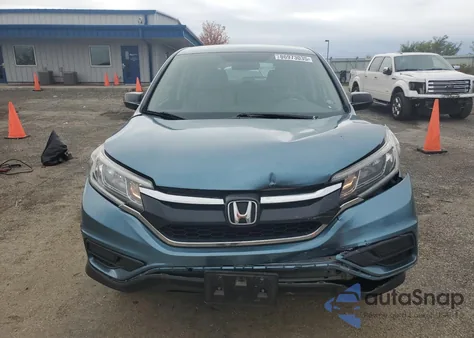 2015 Honda Cr-V Lx z USA, uszkodzony, nr VIN 5J6RM4H30FL003922